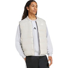 adidas Erkek Yelek Beyaz Ess Sd Puf V Standart Kalıp Günlük Stil JM8418