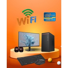 Dagmor 400W BN2015158 H61 Anakart Intel I7 3 8gb Ram 480GB SSD 21.5' Monitör Wifi Kablosuz Set