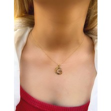 Uzundağ Kuyumculuk 14 Ayar Füzyon G Harfli Kolye