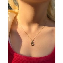 Uzundağ Kuyumculuk 14 Ayar Füzyon S Harfli Kolye