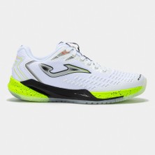 Joma Rapid TRAPW2502AC Beyaz Sert & Toprak Kort Tenis Ayakkabısı Erkekler İçin Hafif ve Nefes Alabilir