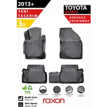 Raxon Toyota Auris 2013+ 3D Havuzlu Paspas – Tam Uyumlu | Su Geçirmez, Kaymaz