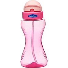 BabyTime Pembe Pipetli Suluk 250ml Bebeğin Kendi Başına İçmesini Öğrenmesi İçin