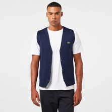 Lacoste Erkek Classic Fit Lacivert Triko Yelek