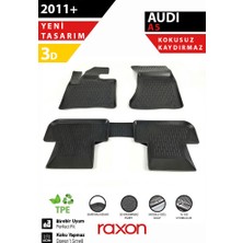 Raxon Audi A5 2011+ 3D Havuzlu Paspas – Tam Uyumlu | Su Geçirmez, Kaymaz