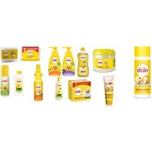 Dalin Bebek Bakım Seti 13 Parça Doğal İçerikli Ürünlerle Hassas Ciltler İçin Özel Bakım