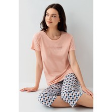 Arnetta Kadın Turuncu Kapri Takım