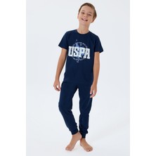 U.s. Polo Assn. Erkek Çocuk Lacivert Pijama Takım