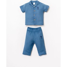 U.S. POLO ASSN U.s Polo Assn. Erkek Bebek Mavi Takım
