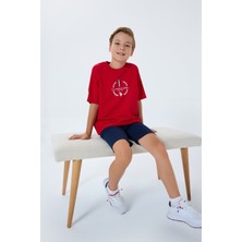 U.s. Polo Assn. Erkek Çocuk Kırmızı Bermuda Takım