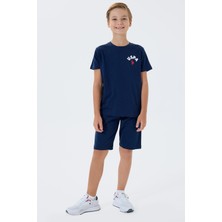U.s. Polo Assn. Erkek Çocuk Lacivert Bermuda Takım