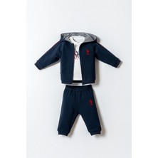 U.s. Polo Assn. Erkek Bebek Lacivert 3lü Takım