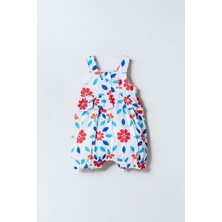 U.s. Polo Assn. Kız Bebek Dokuma Beyaz Tulum