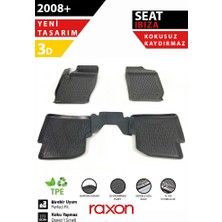 Raxon Seat Ibiza 2008+ 3D Havuzlu Paspas 5 Parça – Tam Uyumlu, Su Geçirmez
