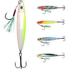 S.F. Jig Sardin 29GR - 67MM - 5 Adet Jig Set- Levrek, Palamut, Lüfer, Çinekop, Turna Için En Iyi Jig Yemi