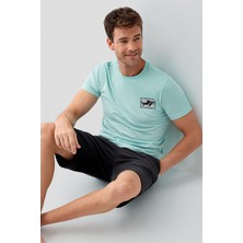 Arnetta Erkek Yeşil Bermuda Takım