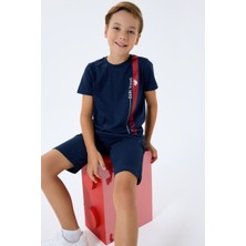 U.s. Polo Assn. Erkek Çocuk Lacivert Bermuda Takım