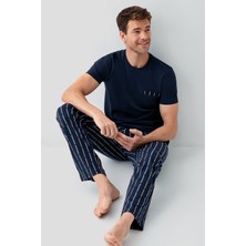 Arnetta Erkek Lacivert Pijama Takım