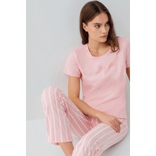 Pierre Cardin Kadın Pembe Pijama Takım