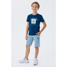 U.s. Polo Assn. Erkek Çocuk Lacivert Bermuda Takım