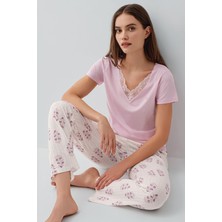 Pierre Cardin Kadın Pembe Pijama Takım