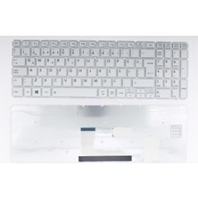 Enerjistar Toshiba NSK-V93SQ Uyumlu Beyaz Laptop Klavye