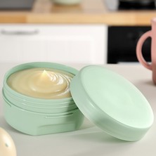 Meleni Baby 1 Adet Kapaklı Atıştırma Kabı - Yuvarlak Çocuk Atıştırmalık Bebek Beslenme Mama Kabı 150ML Yeşil