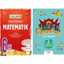 Lodos Yayınları Okyanus Yayınları 6. Sınıf Classmate Matematik ve Lodos Paragrafhane Soru Bankası Seti 2 Kitap
