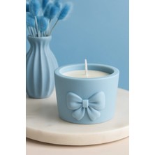 Japon Kiraz Çiçeği Kokulu Beton Mum - Ev Yapımı Dekoratif & Hediyelik Mum