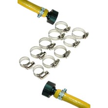 Selfbuysell 10 Parça Hortum Kelepçesi Seti