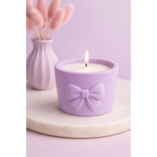 Japon Kiraz Çiçeği Kokulu Beton Mum - Ev Yapımı Dekoratif & Hediyelik Mum