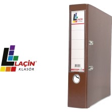 Laçin Dar Büro Klasörü Kahverengi