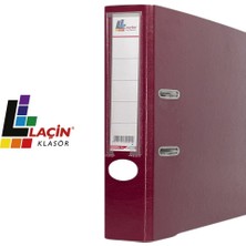 Laçin Geniş Büro Klasörü Bordo