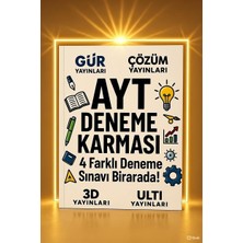 Gür Yayınları Ayt Deneme Karması*5 Farklı Yayın 1 Arada!!güncel Müfredat...