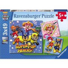 SHC4200 80366 Paw Patrol 3X49 Parça Ravensburger Puzzle