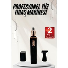 Selfbuysell Kulak Burun Tıraş Makinesi Taşınabilir Şarjlı 3 Başlıklı Uzun Ömürlü