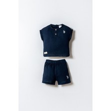 U.s. Polo Assn. Erkek Bebek Lacivert Şort Takım
