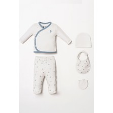 U.s. Polo Assn. Erkek Bebek Beyaz Hastane Çıkışı 5’li Set