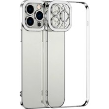 SHC4200 Ally Series Iphone 11 Kılıf Renkli Kenar Lazer Çerçeveli Silikon KILIF-(5775)