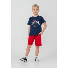U.s. Polo Assn. Erkek Çocuk Lacivert Bermuda Takım