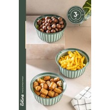 Stile Cucina Linea 3’lü Pratik Çerezlik Yeşil 500 ml