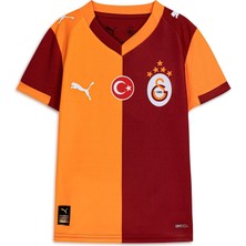GS Store Puma Galatasaray S.K. 25-26  Çocuk Kırmızı İç Saha Futbol Forması.01