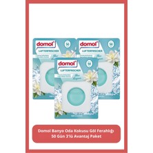 Domol Banyo Oda Kokusu Göl Ferahlığı 50 Gün 3'lü Avantaj Paket
