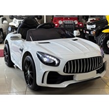 Babyhope 12V Mercedes Gtr Akülü Araba | 1-4 Yaş, Uzaktan Kumandalı, LED Işıklı