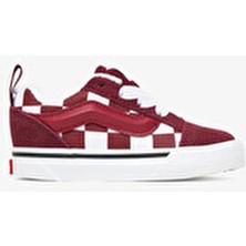 Vans Knu Skool Elastic Lace Bebek Bordo Sneaker