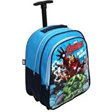 Marvel Çekçekli Ilkokul Avengers Suya Dayanıklı Çift Bölme Çocuk Erkek Çanta Beslenme Kutusu Hediyeli
