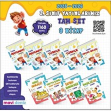 Mavi Deniz Yayınları Mavi Deniz 2026 2. Sınıf Tüm Dersler Tam Seti 9 Kitap Güncel Müfredat