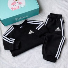 BeU Kids Erkek Çocuk 3 Iplik Fırçalı Kumaş %100 Pamuk Eşofman Takım