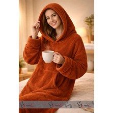 Fabric Box Wellsoft Kapüşonlu Giyilebilir Tv Battaniyesi - Sıcak Tutan Wellsoft Kapüşonlu