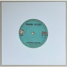 Ömer Plak Ibrahim Tatlıses Ayağında Kundura - Erzurum Dağları Plak (Orijinal Dönem Baskı)